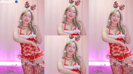 AfreecaTV主播夏娃BJ이브면다야2021年12月24日直播视频舞蹈剪辑151644